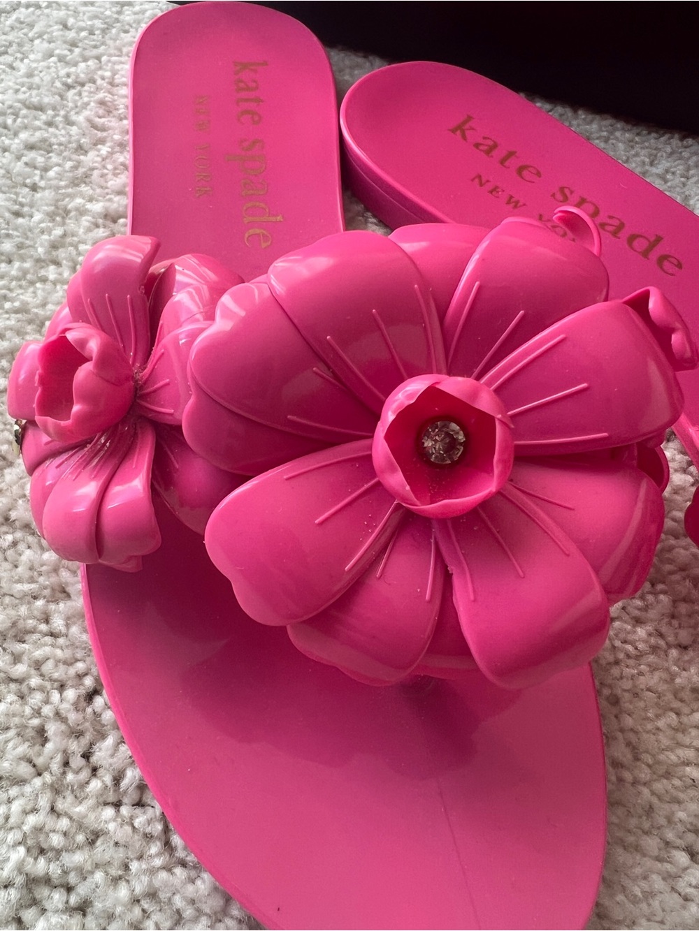 Kate Spade Jaylee Jelly in Pink Cloud Sz 9, Excellent Condition! - Picture 4 of 8